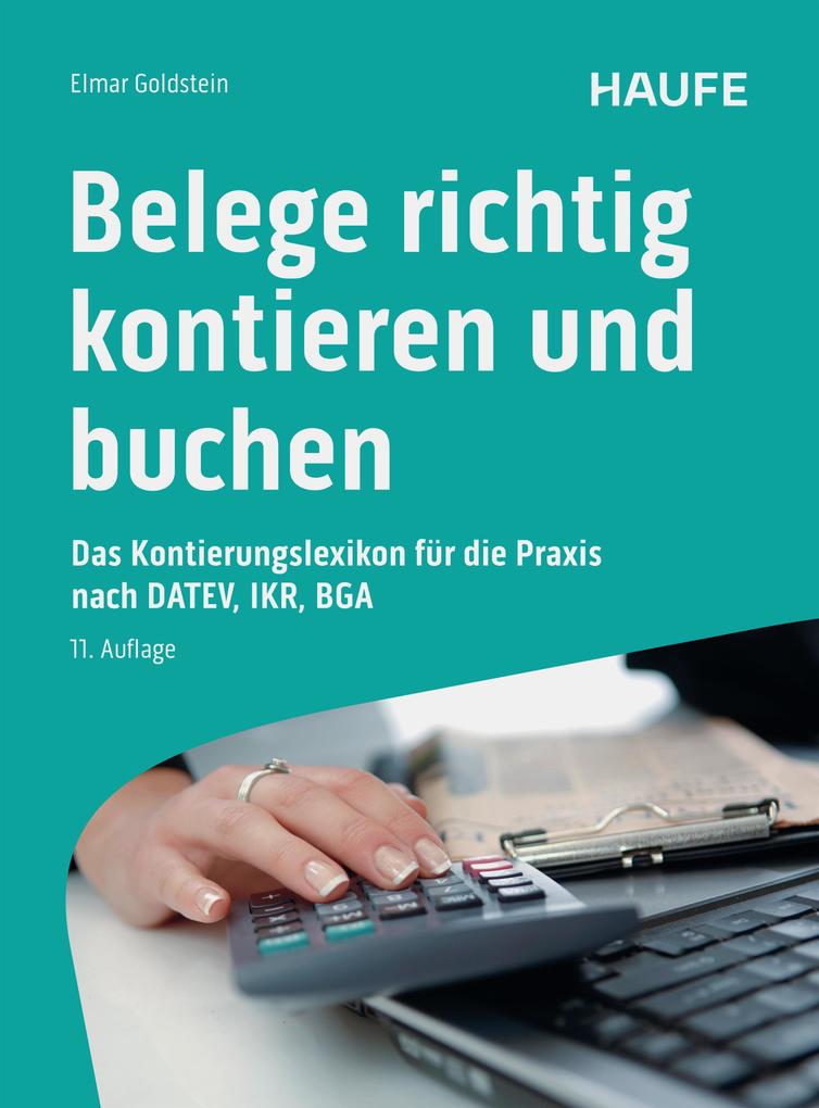 Produktbild: Belege richtig kontieren und buchen | Elmar Goldstein
