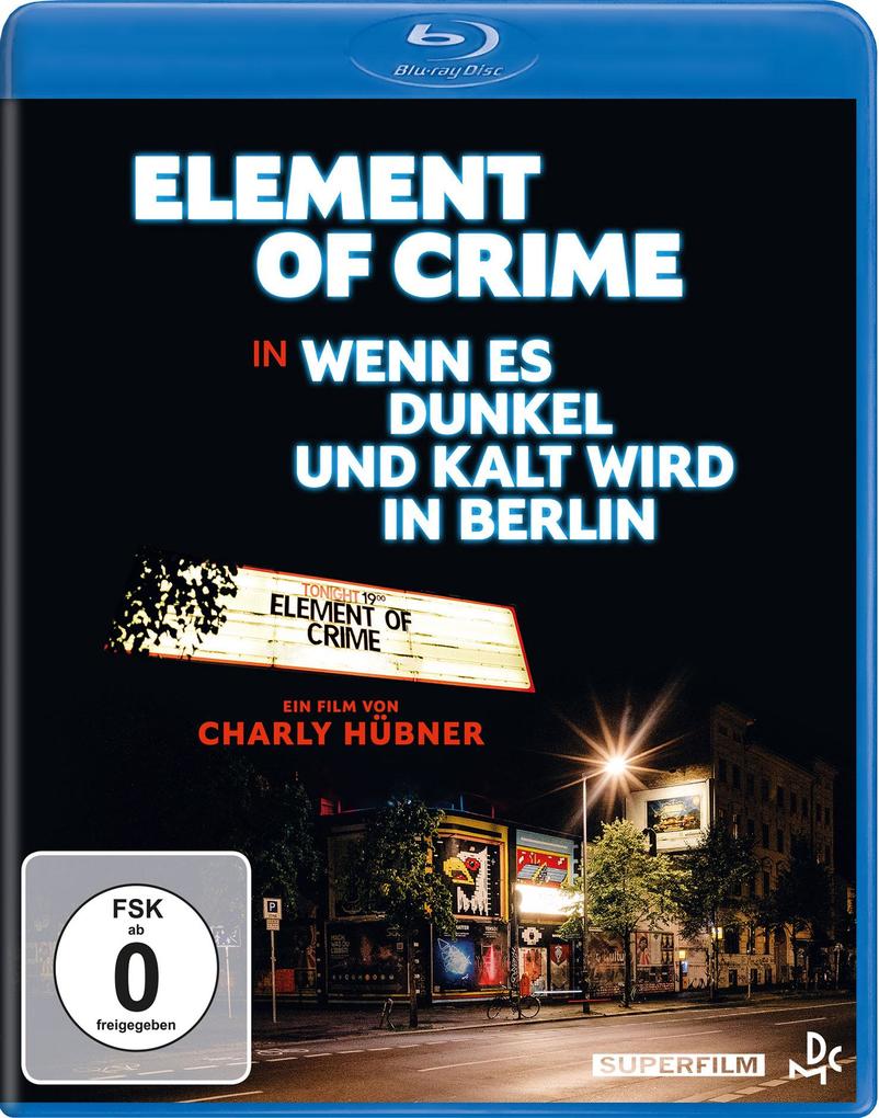Produktbild: Element of Crime in Wenn es dunkel und kalt wird in Berlin BD | Charly Hübner