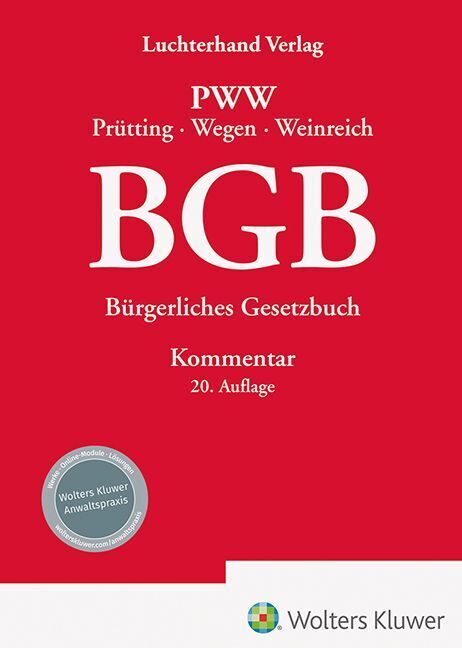 Produktbild: BGB Kommentar