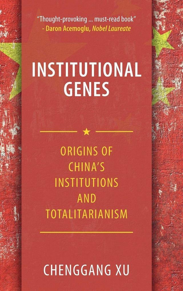Produktbild: Institutional Genes | Chenggang Xu