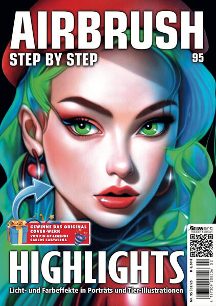 Produktbild: Airbrush Step by Step 95 | Carlos Cartagena, Edith Davila, Olga Golubeva, Mariano Soto Lahr