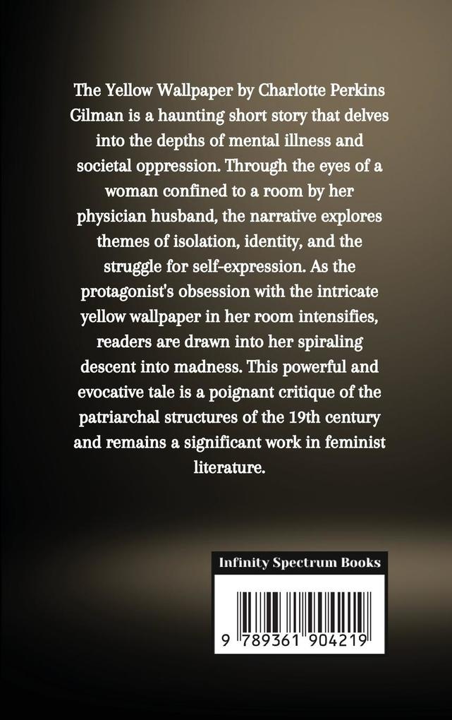Weitere Ansicht: The Yellow Wallpaper | Charlotte Perkins Gilman