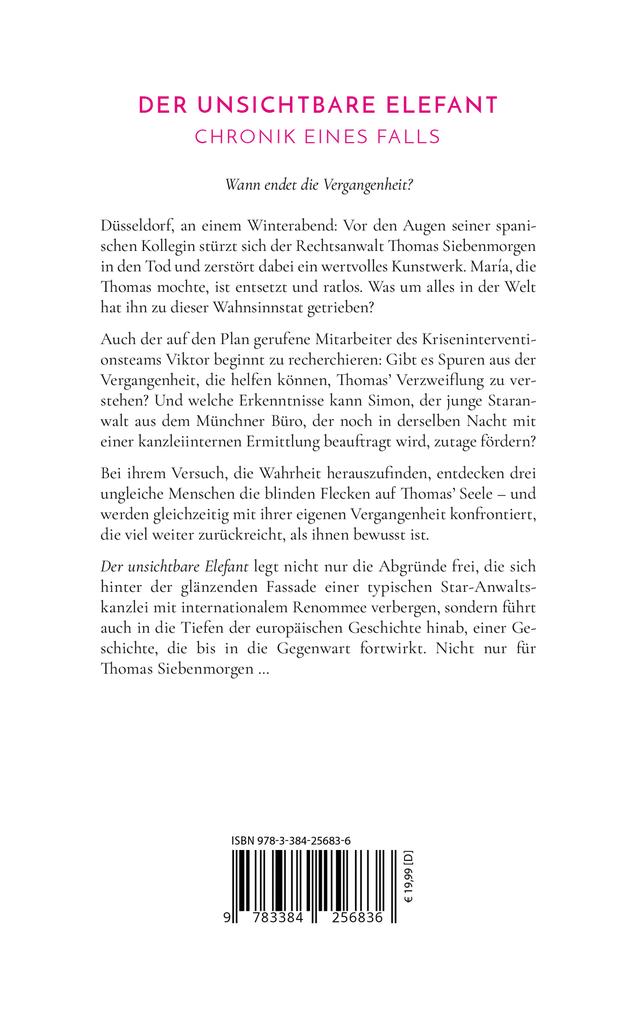 Weitere Ansicht: Der unsichtbare Elefant | Max A. Edelmann