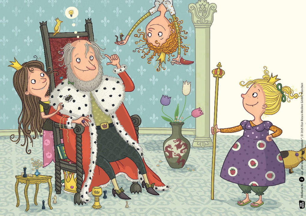 Weitere Ansicht: Die allerbeste Prinzessin. Kamishibai Bildkartenset | Ursula Poznanski