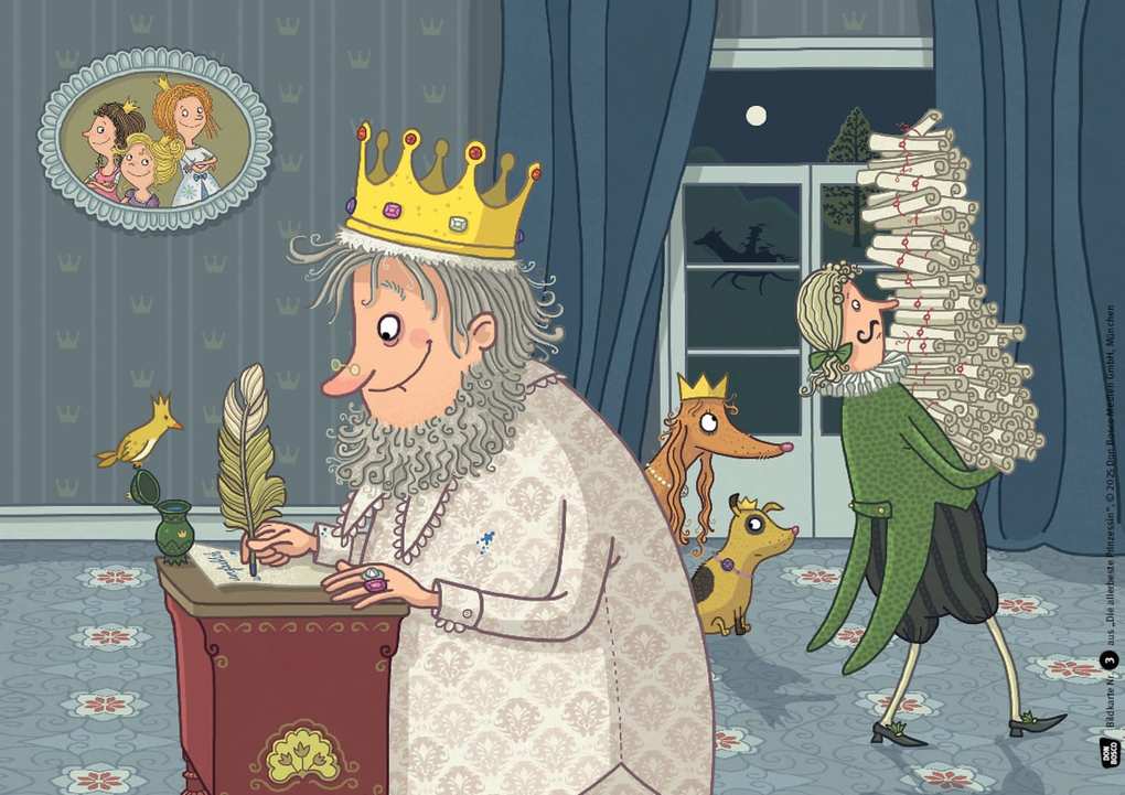Weitere Ansicht: Die allerbeste Prinzessin. Kamishibai Bildkartenset | Ursula Poznanski