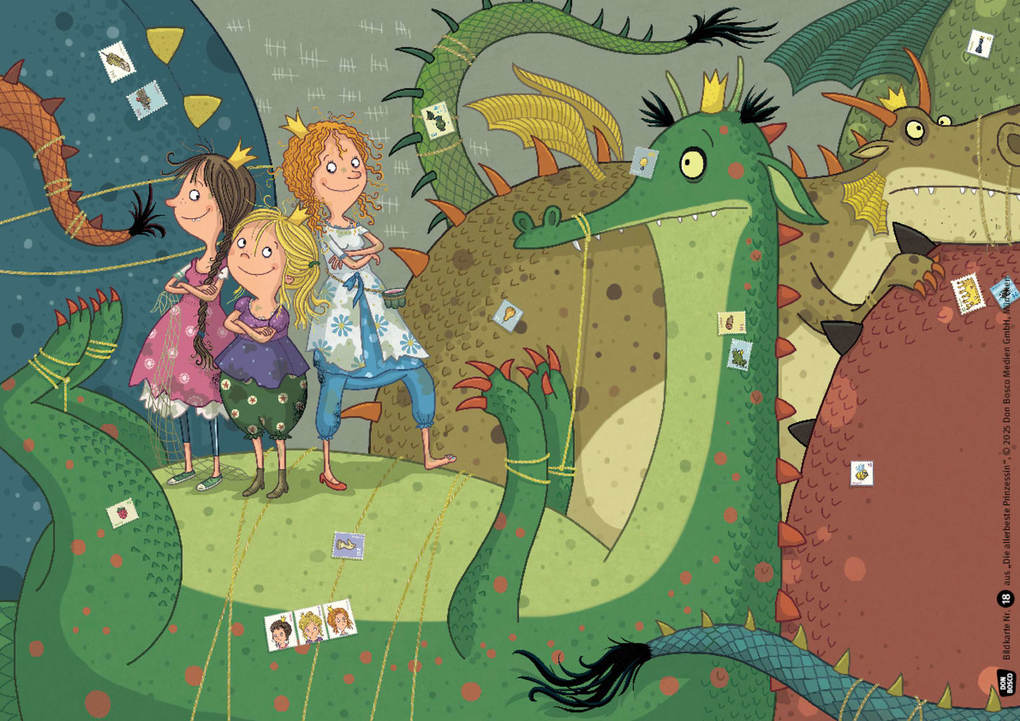 Weitere Ansicht: Die allerbeste Prinzessin. Kamishibai Bildkartenset | Ursula Poznanski