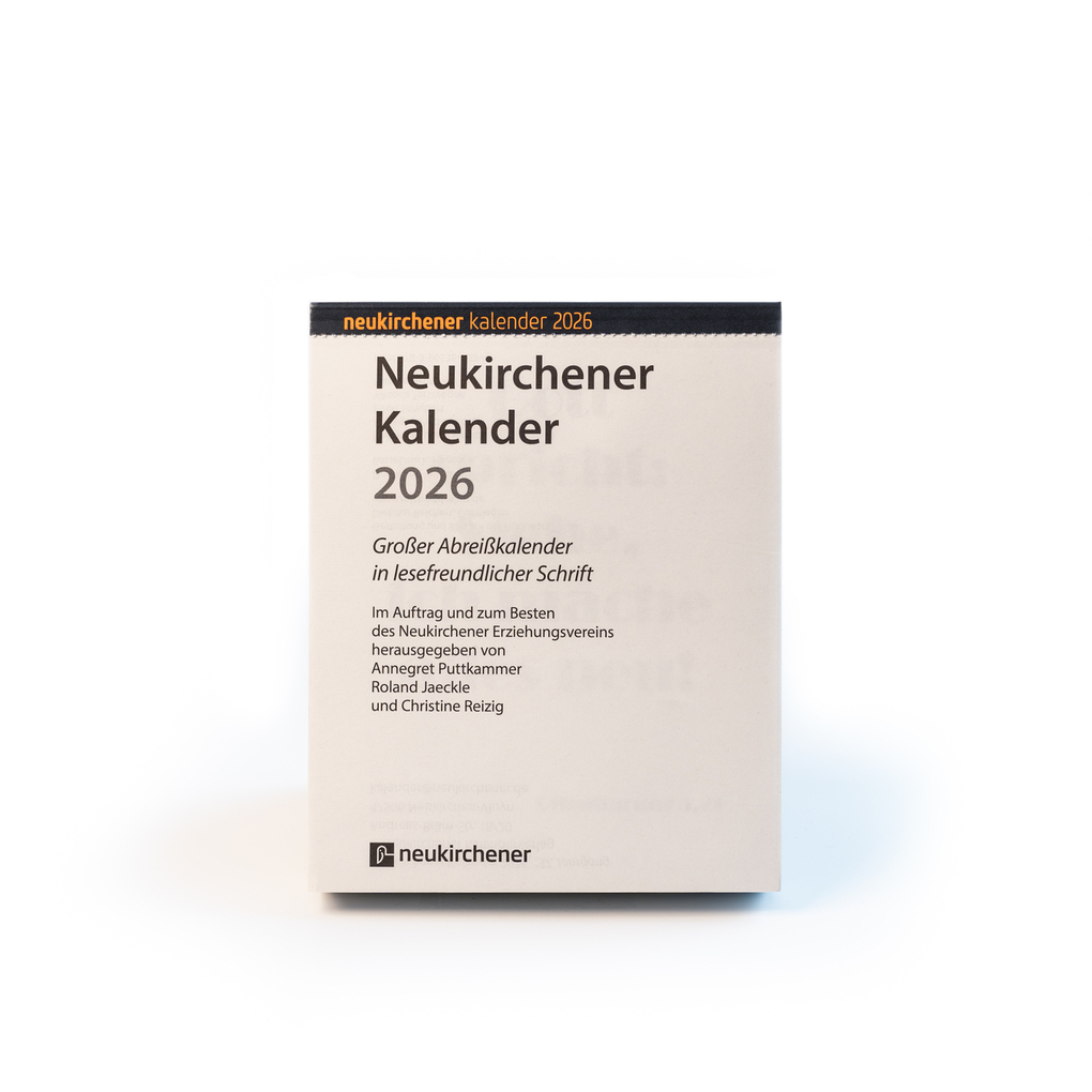 Weitere Ansicht: Neukirchener Kalender 2026 - Großer Abreißkalender in lesefreundlicher Schrift
