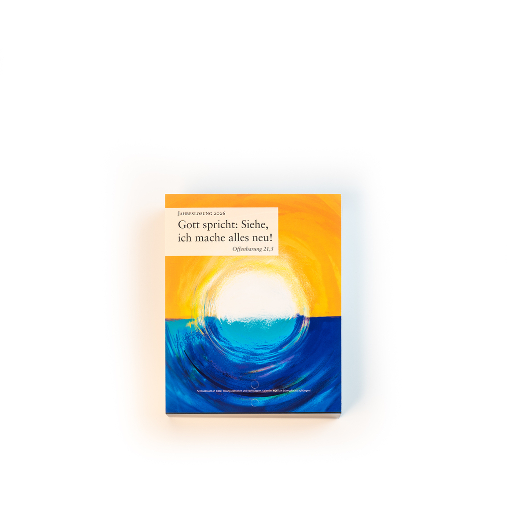 Weitere Ansicht: Neukirchener Kalender 2026 - Großer Abreißkalender in lesefreundlicher Schrift