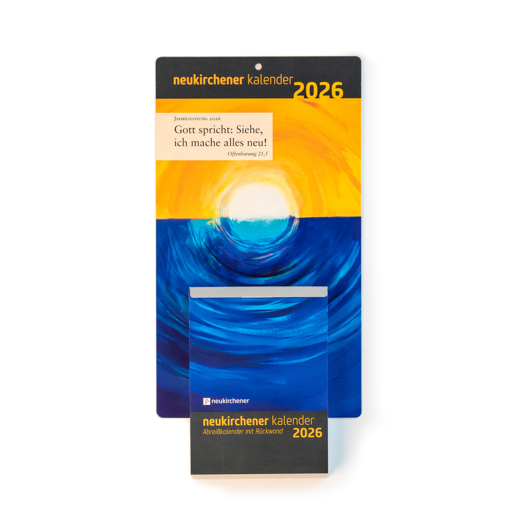 Weitere Ansicht: Neukirchener Kalender 2026 - Abreißkalender mit Rückwand