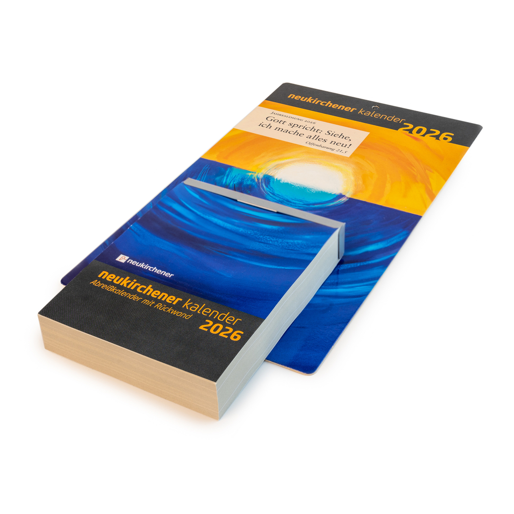 Weitere Ansicht: Neukirchener Kalender 2026 - Abreißkalender mit Rückwand