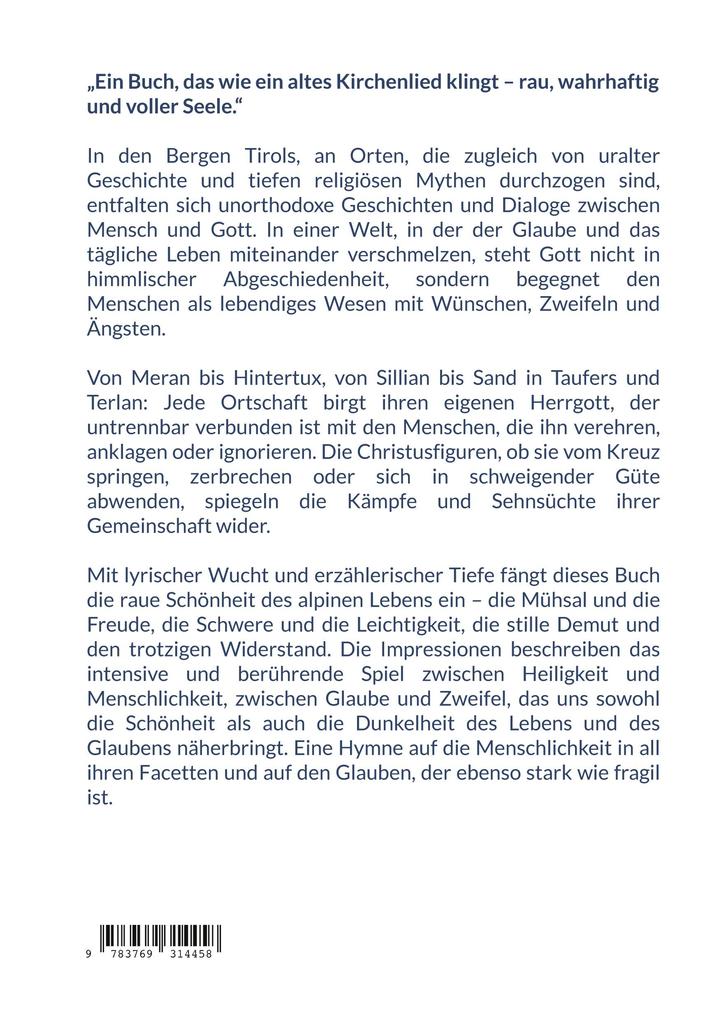 Weitere Ansicht: Der Herrgott in Tirol | Heinz Wottke
