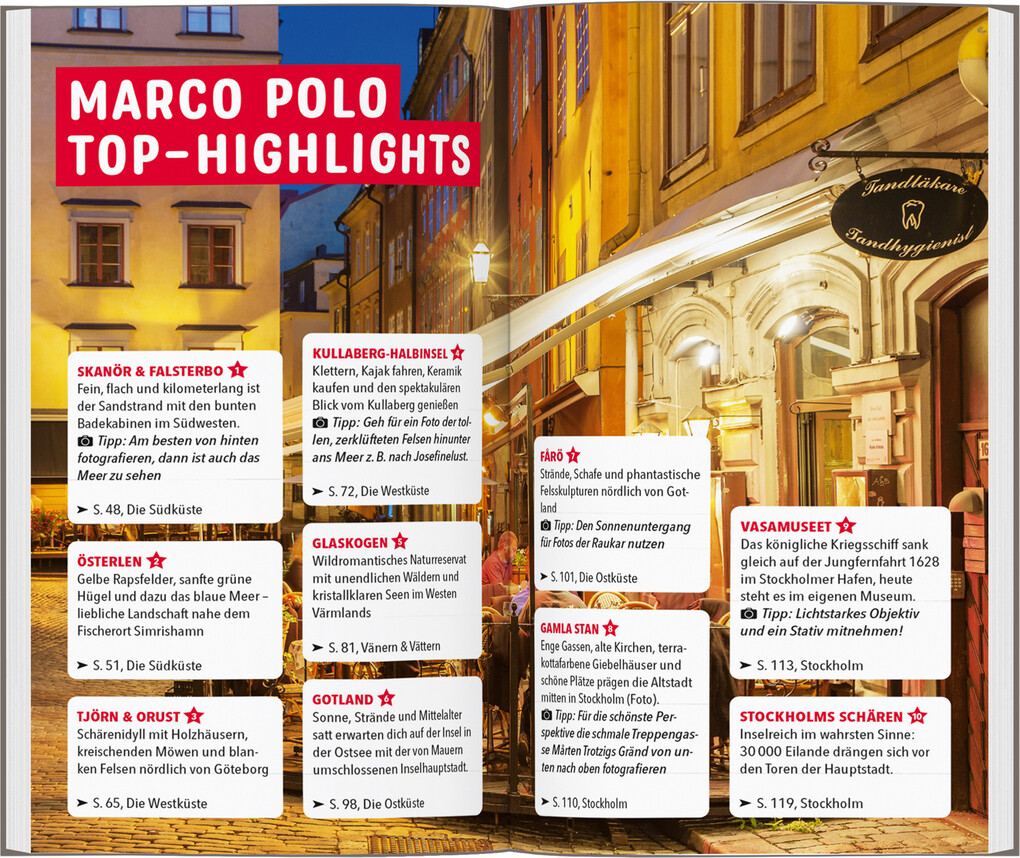 Weitere Ansicht: MARCO POLO Reiseführer Südschweden, Stockholm | Tatjana Reiff