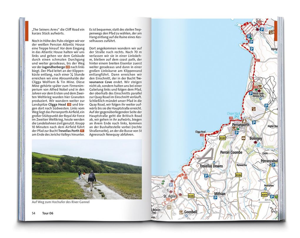 Weitere Ansicht: KOMPASS Wanderführer Cornwall und Devon, 60 Touren mit Extra-Tourenkarte | Claus-Günther Frank, Gaby und Martin Hafen, Gaby Hafen, Martin Hafen