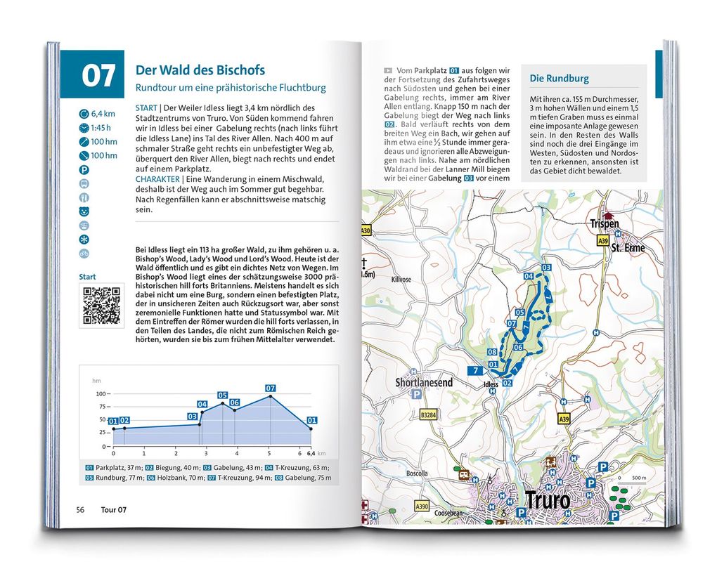 Weitere Ansicht: KOMPASS Wanderführer Cornwall und Devon, 60 Touren mit Extra-Tourenkarte | Claus-Günther Frank, Gaby und Martin Hafen, Gaby Hafen, Martin Hafen