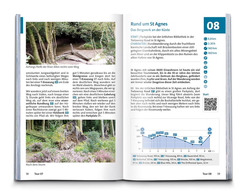 Weitere Ansicht: KOMPASS Wanderführer Cornwall und Devon, 60 Touren mit Extra-Tourenkarte | Claus-Günther Frank, Gaby und Martin Hafen, Gaby Hafen, Martin Hafen