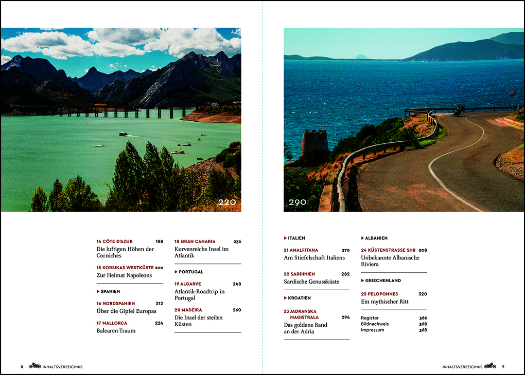 Weitere Ansicht: KUNTH Abgefahren, Die schönsten Bikertouren Europas Küsten | Stephan Fennel, Sne ana imicic, Snežana Šimii