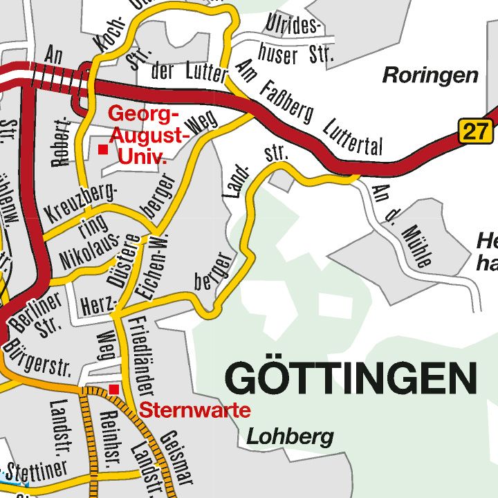 Weitere Ansicht: ADAC Bundesländerkarte Deutschland 03 Niedersachsen, Bremen 1:300.000