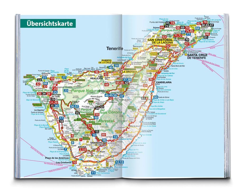 Weitere Ansicht: KOMPASS Wanderführer Teneriffa, 90 Touren mit Extra-Tourenkarte | Oliver Lair