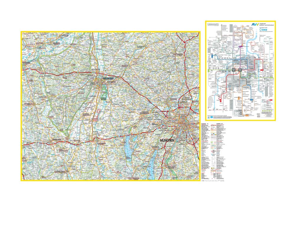Weitere Ansicht: Falk Stadtplan Extra Augsburg 1:20.000