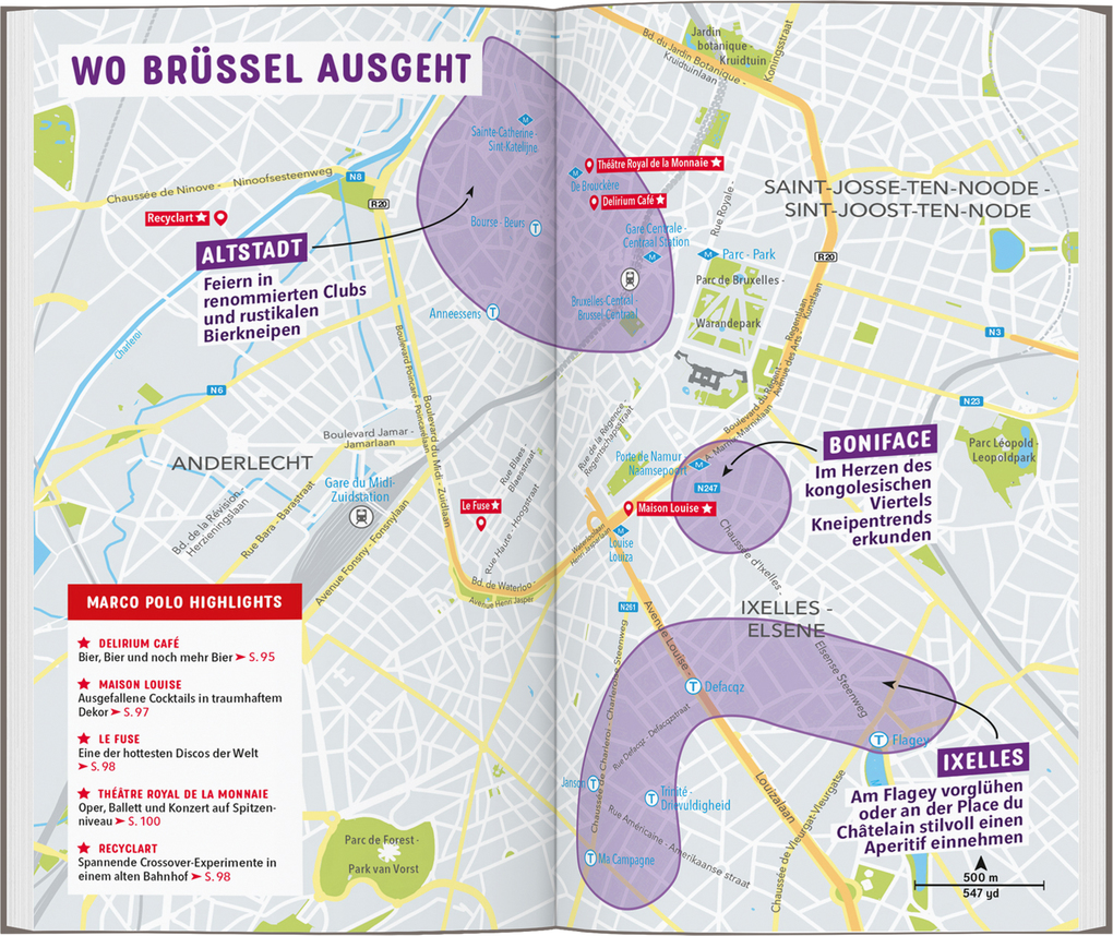 Weitere Ansicht: MARCO POLO Reiseführer Brüssel | Sven Claude Bettinger, Moritz Stadler, Michael Schneider