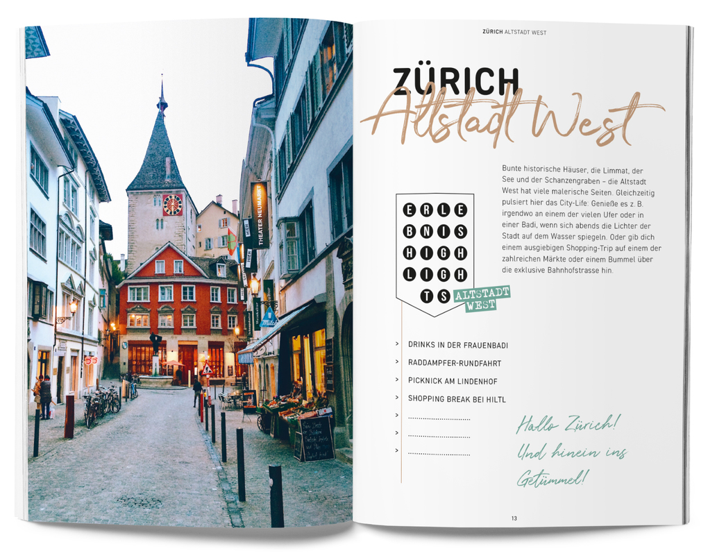 Weitere Ansicht: GuideMe Reiseführer Zürich | Larisa Topalo, @justmovedtoswitzerland