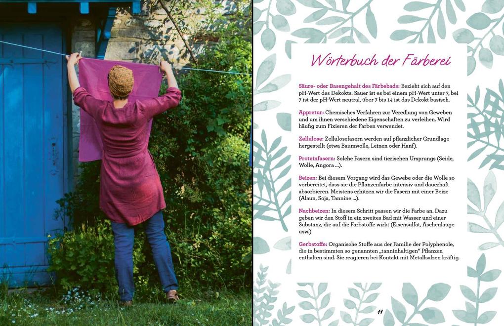 Weitere Ansicht: Farbenfroh färben mit Pflanzen - leicht gemacht | Camille Binet-Dezert