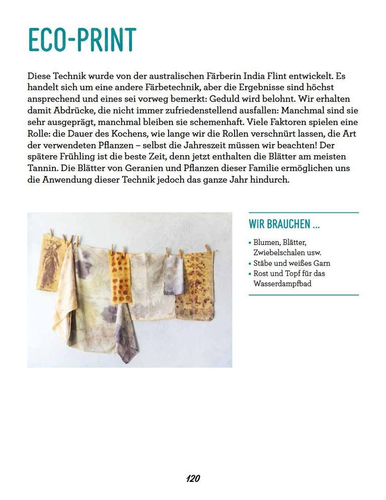 Weitere Ansicht: Farbenfroh färben mit Pflanzen - leicht gemacht | Camille Binet-Dezert