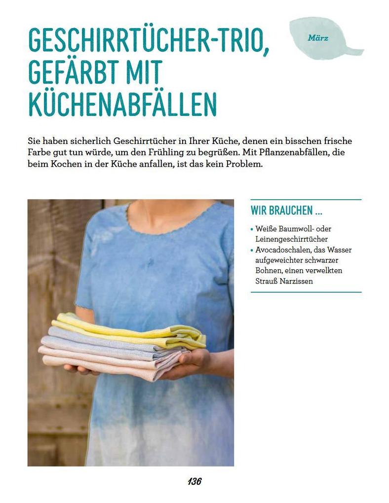 Weitere Ansicht: Farbenfroh färben mit Pflanzen - leicht gemacht | Camille Binet-Dezert
