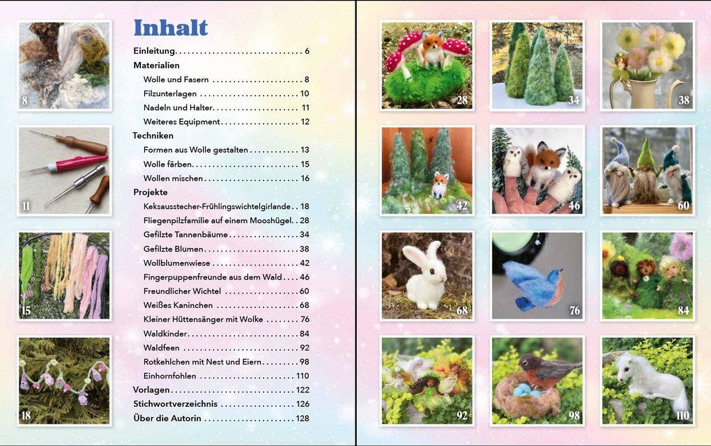 Weitere Ansicht: Fantastisches Nadelfilzen | Claudia Marie Lenart