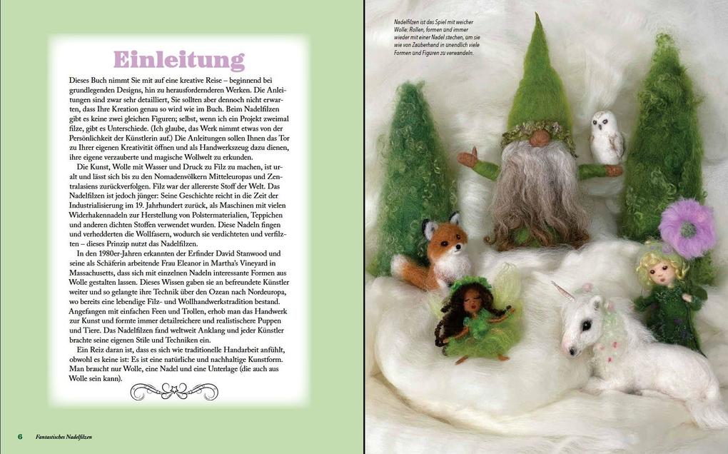 Weitere Ansicht: Fantastisches Nadelfilzen | Claudia Marie Lenart