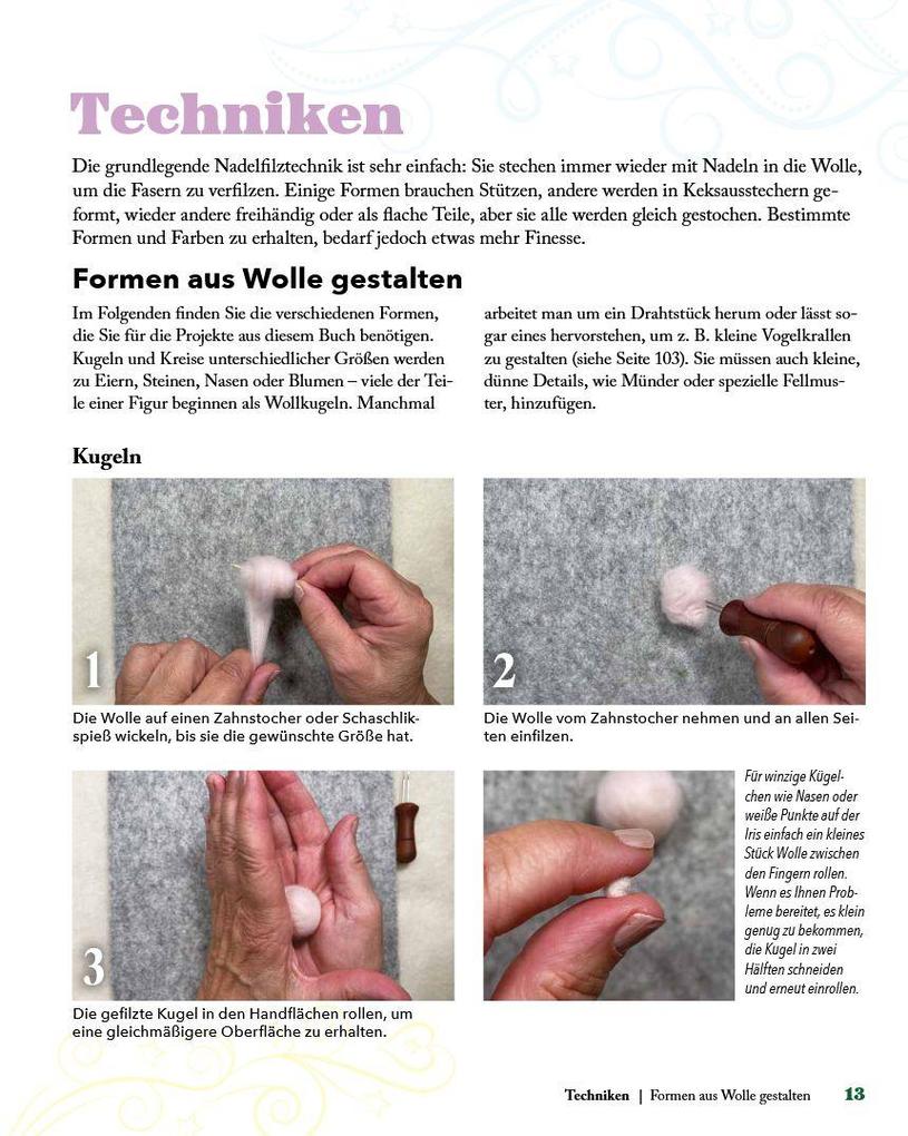 Weitere Ansicht: Fantastisches Nadelfilzen | Claudia Marie Lenart