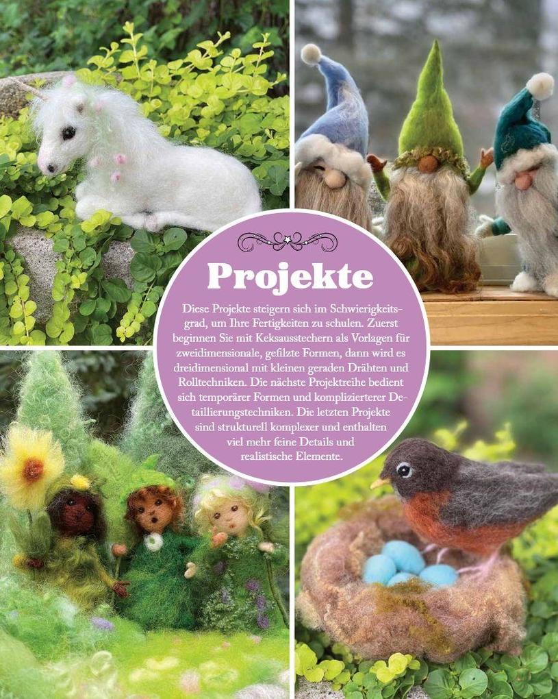 Weitere Ansicht: Fantastisches Nadelfilzen | Claudia Marie Lenart