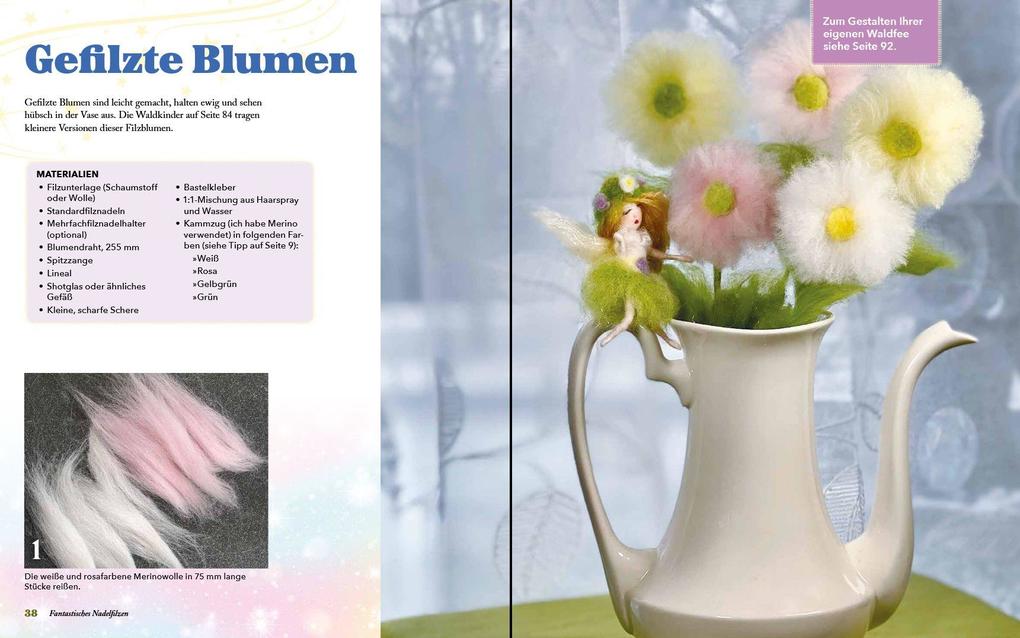 Weitere Ansicht: Fantastisches Nadelfilzen | Claudia Marie Lenart