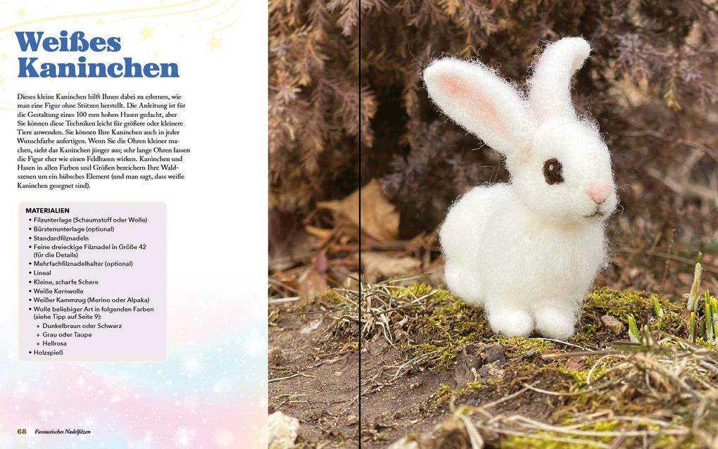 Weitere Ansicht: Fantastisches Nadelfilzen | Claudia Marie Lenart