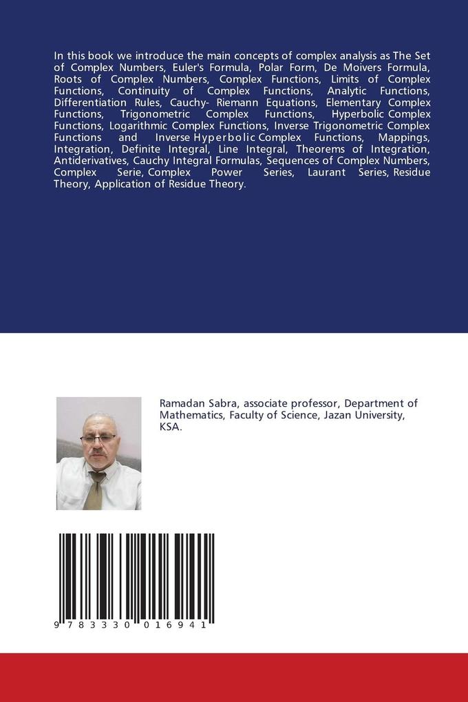 Weitere Ansicht: Complex Analysis | Ramadan Sabra