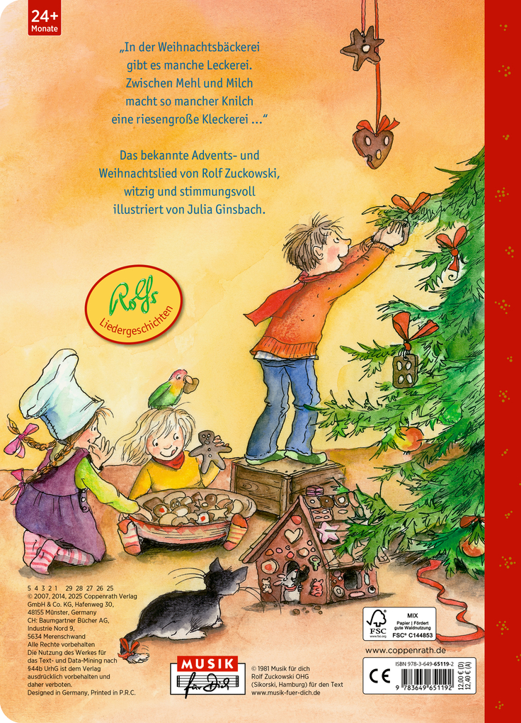 Weitere Ansicht: In der Weihnachtsbäckerei | Rolf Zuckowski