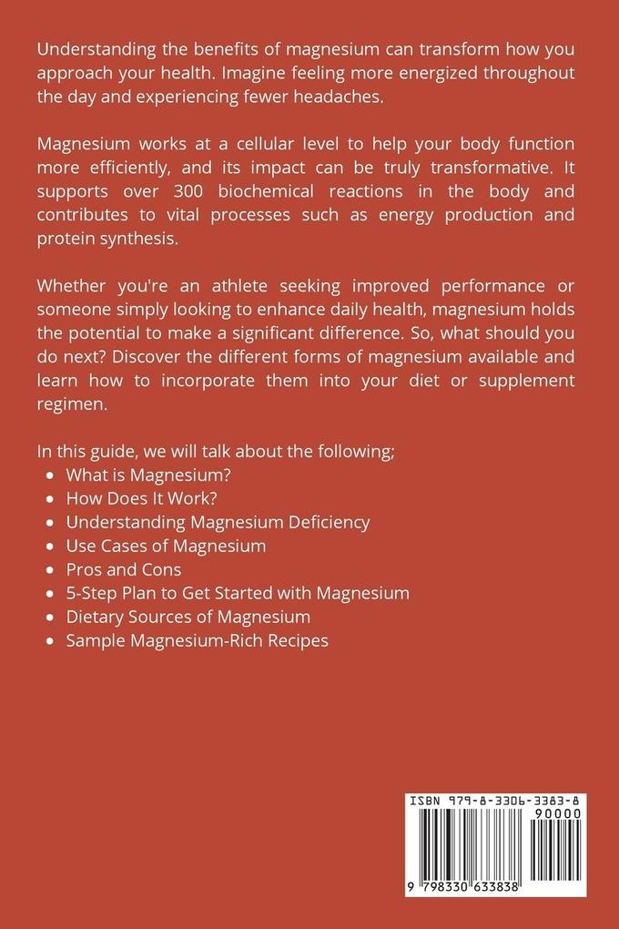 Weitere Ansicht: Magnesium | Mary Golanna