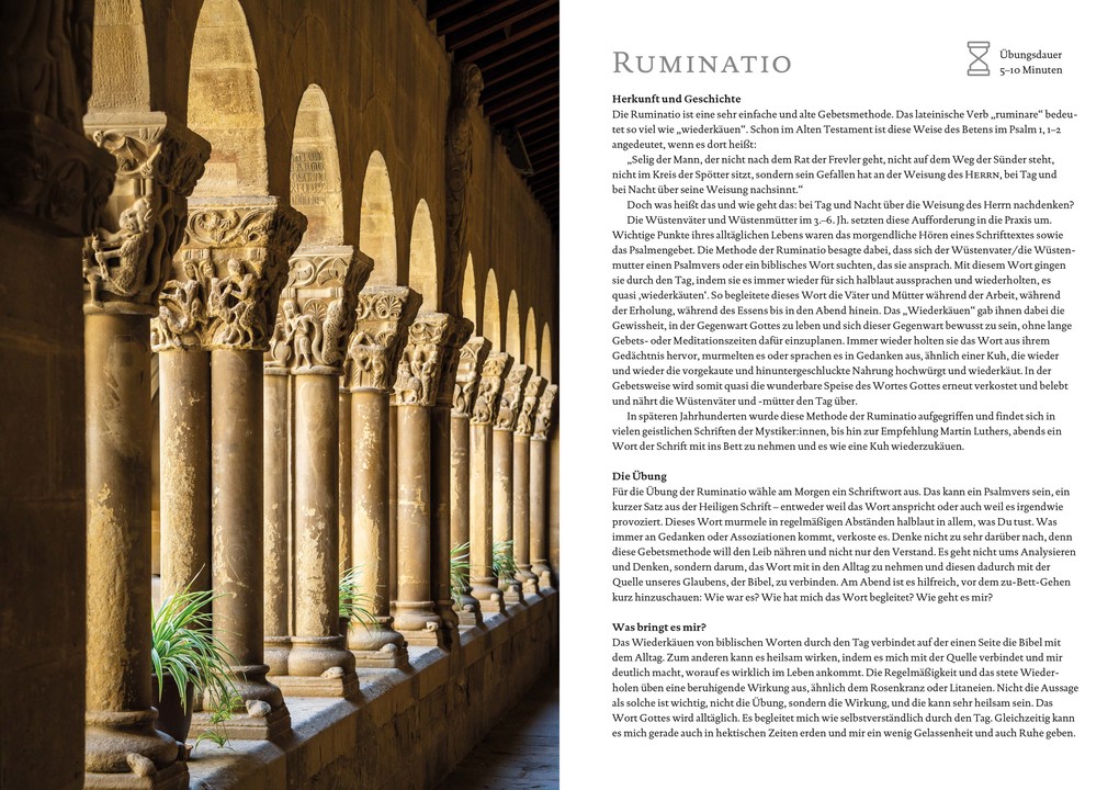 Weitere Ansicht: Bibel mit spirituellen Zusatzseiten | Thomas Dienberg