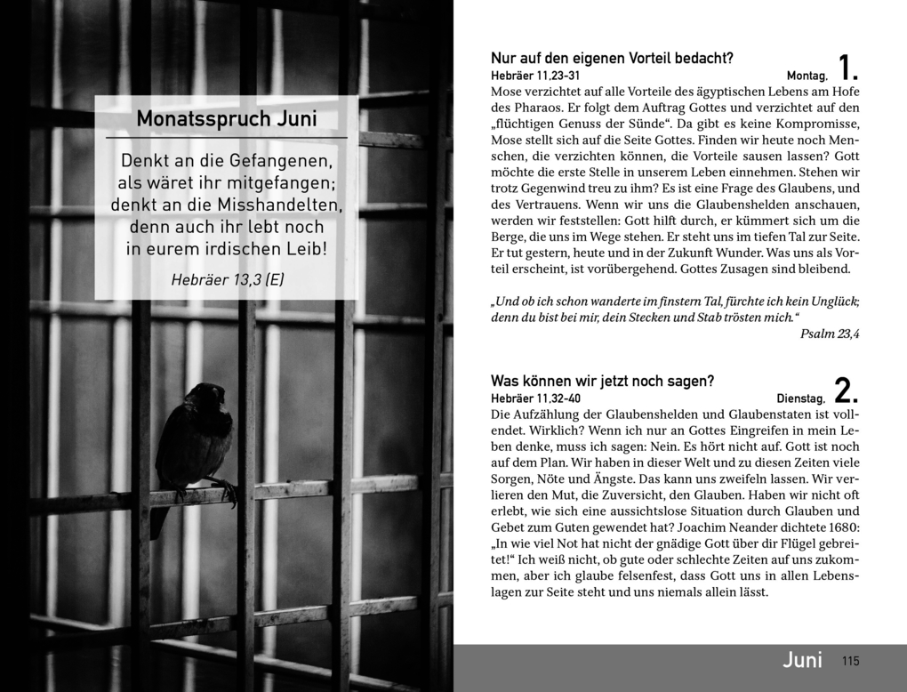 Weitere Ansicht: Termine mit Gott 2026