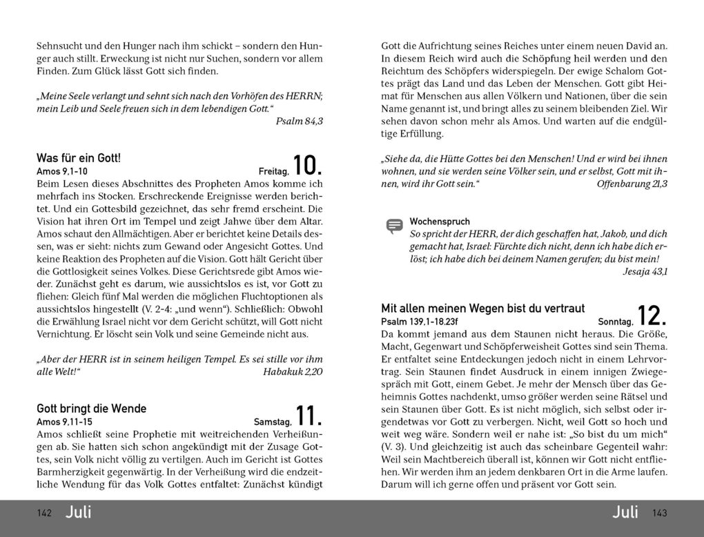 Weitere Ansicht: Termine mit Gott 2026