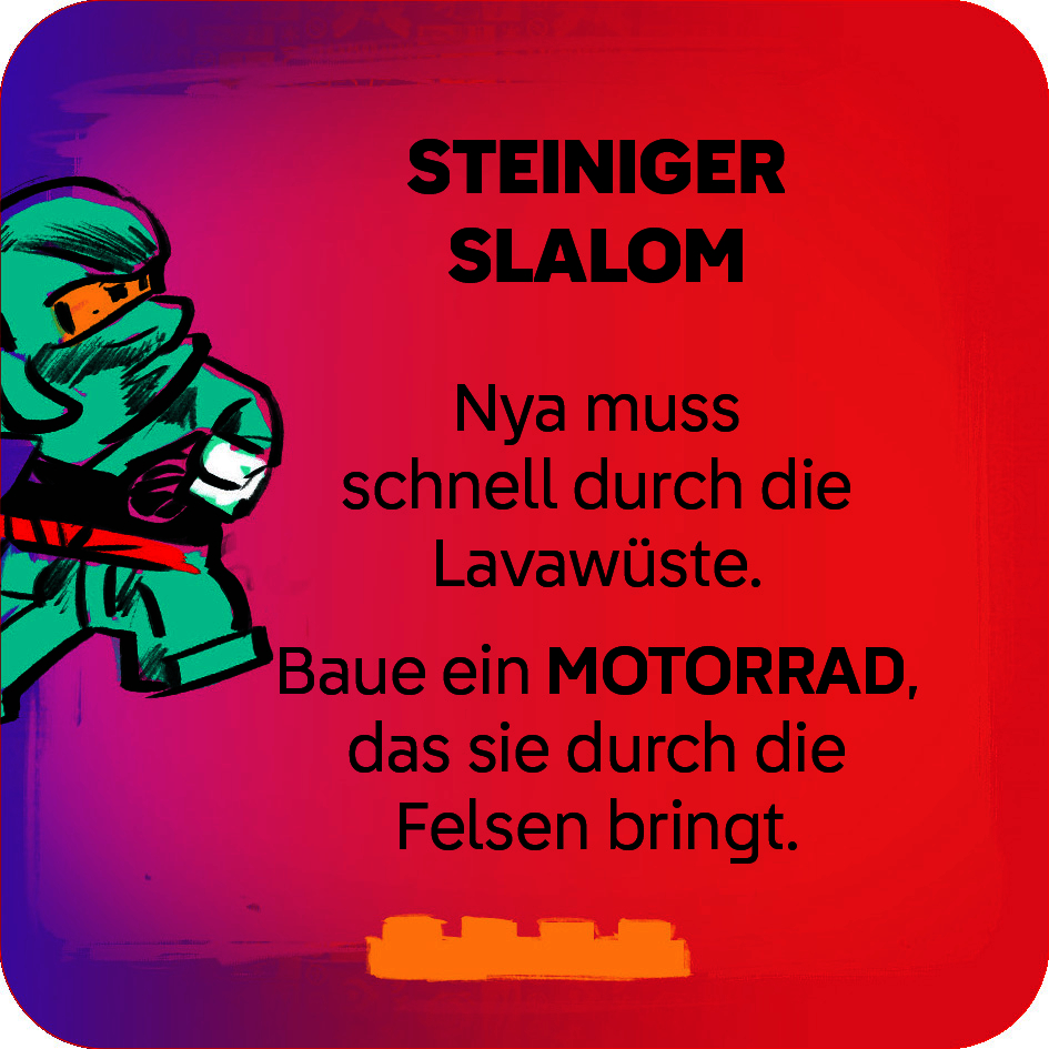 Weitere Ansicht: LEGO® - ReCreate Karten - Ninja-Abenteuer