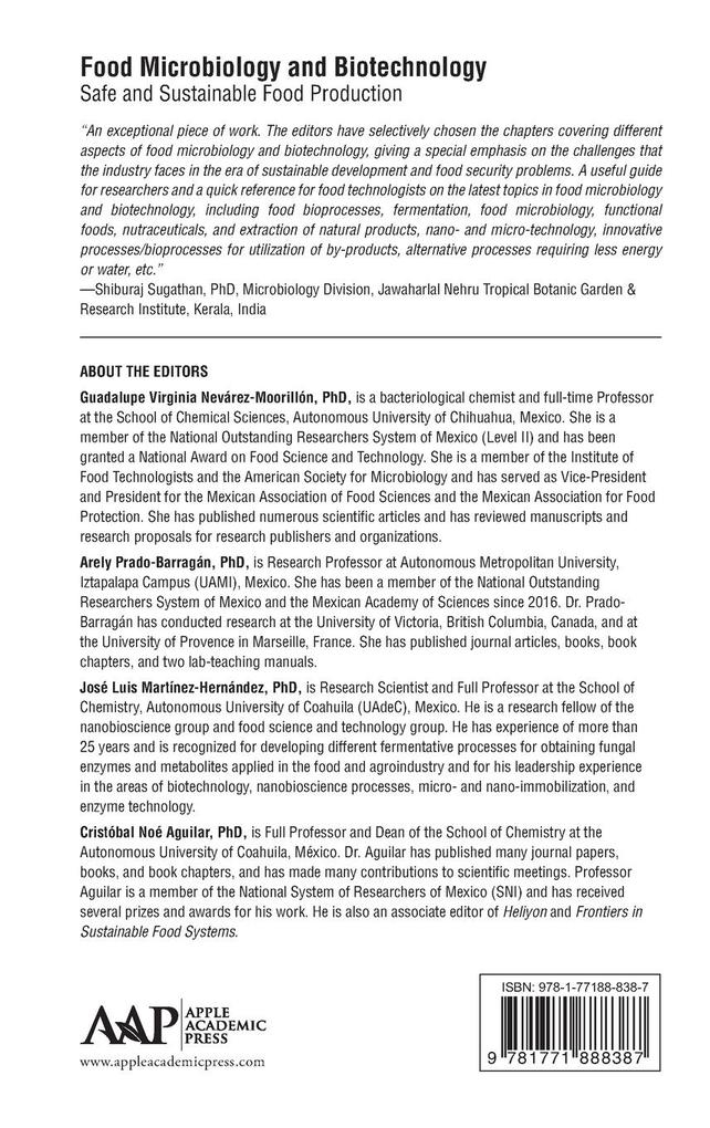 Weitere Ansicht: Food Microbiology and Biotechnology