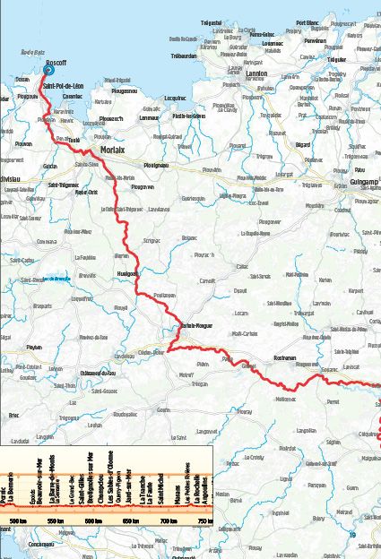 Weitere Ansicht: Radfernwege Frankreich