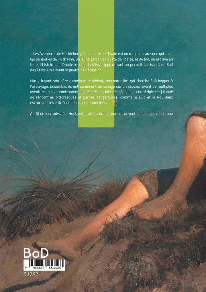 Weitere Ansicht: Les Aventures de Huckleberry Finn | Mark Twain