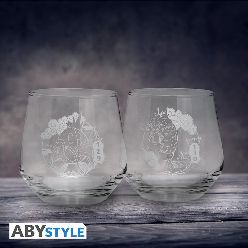 Weitere Ansicht: POKEMON 2 Glass Set Magikarp & Gyarados