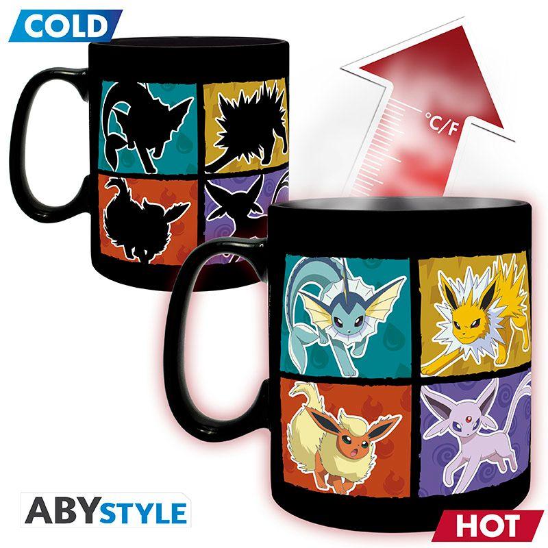 Weitere Ansicht: POKEMON - Mug Heat Change - 460 ml - Eevee - cardboard box