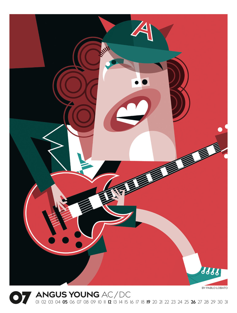 Weitere Ansicht: Legends Kalender 2026 | Musiklegenden