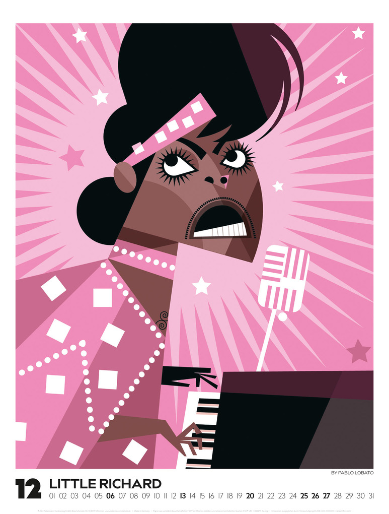 Weitere Ansicht: Legends Kalender 2026 | Musiklegenden