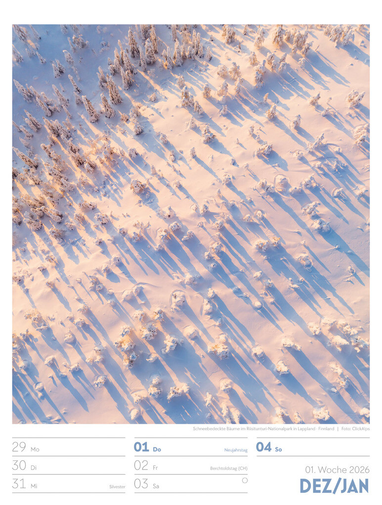 Weitere Ansicht: Above Wochenplaner Luftbild-Kalender 2026 | Ackermann Kunstverlag GmbH