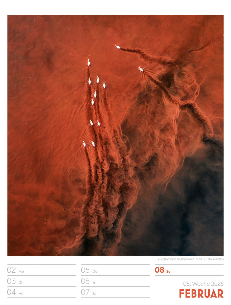 Weitere Ansicht: Above Wochenplaner Luftbild-Kalender 2026 | Ackermann Kunstverlag GmbH